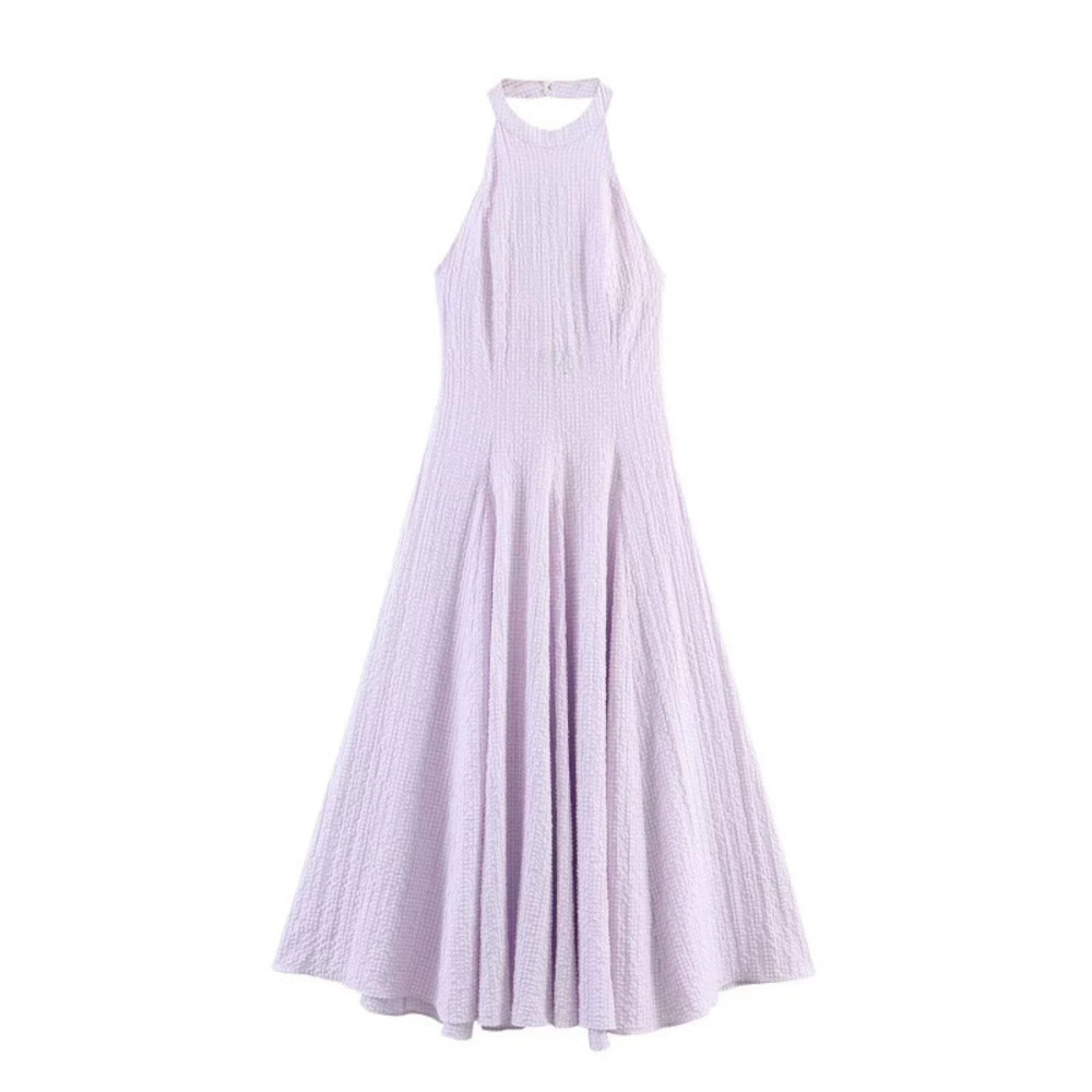 ZARA Round Neck Sleeveless Tank Dress